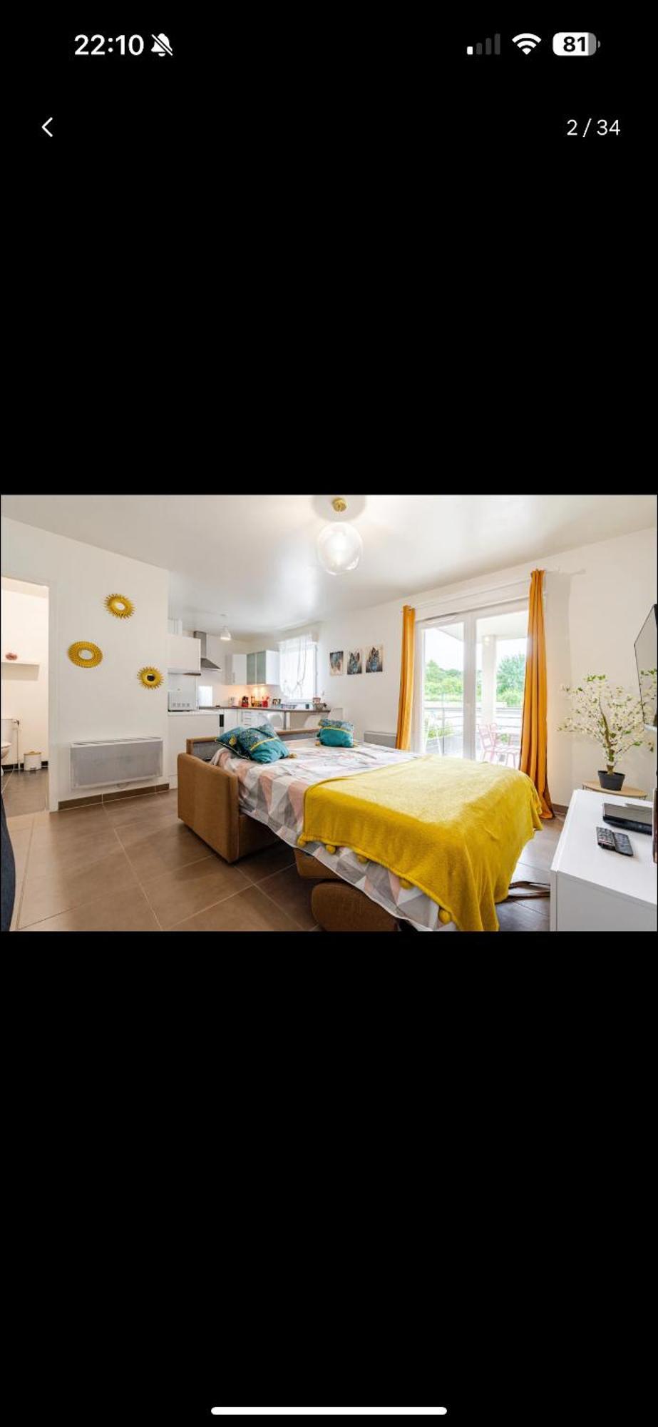 Proche Disney Et Paris - Studio Terrasse Et Parking Prive Montevrain Exterior photo