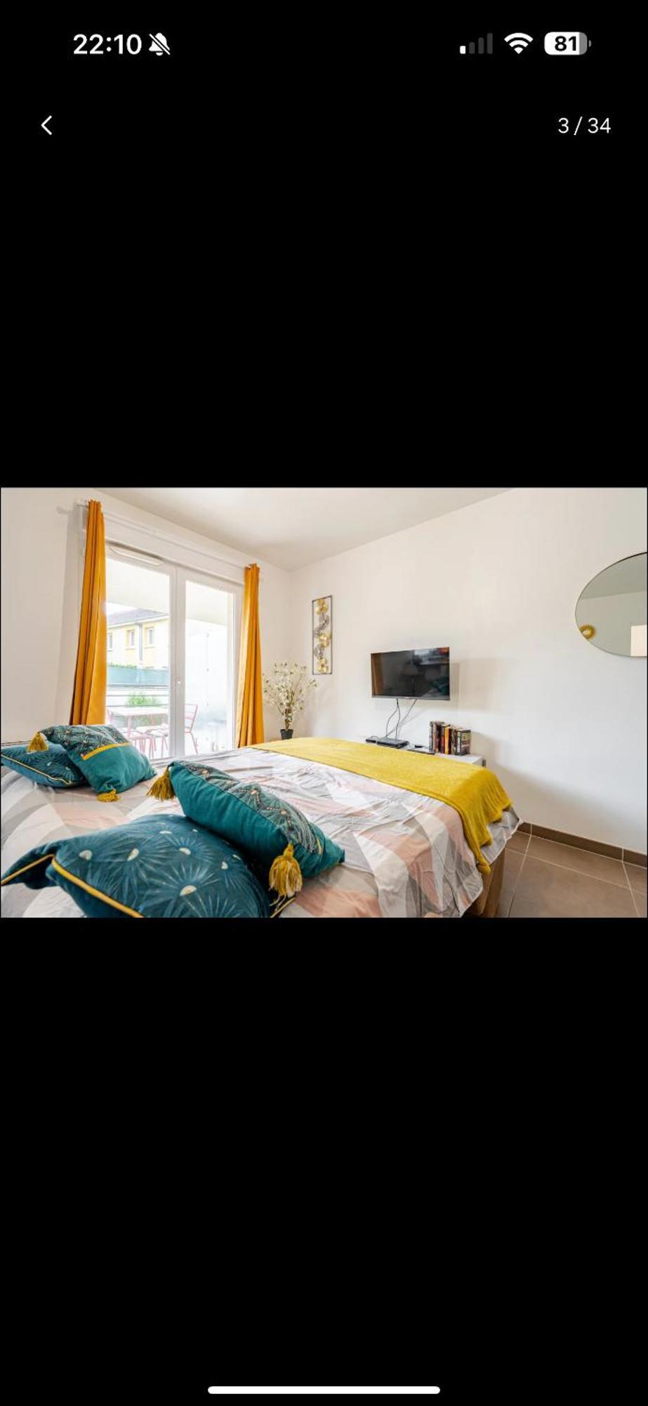Proche Disney Et Paris - Studio Terrasse Et Parking Prive Montevrain Exterior photo