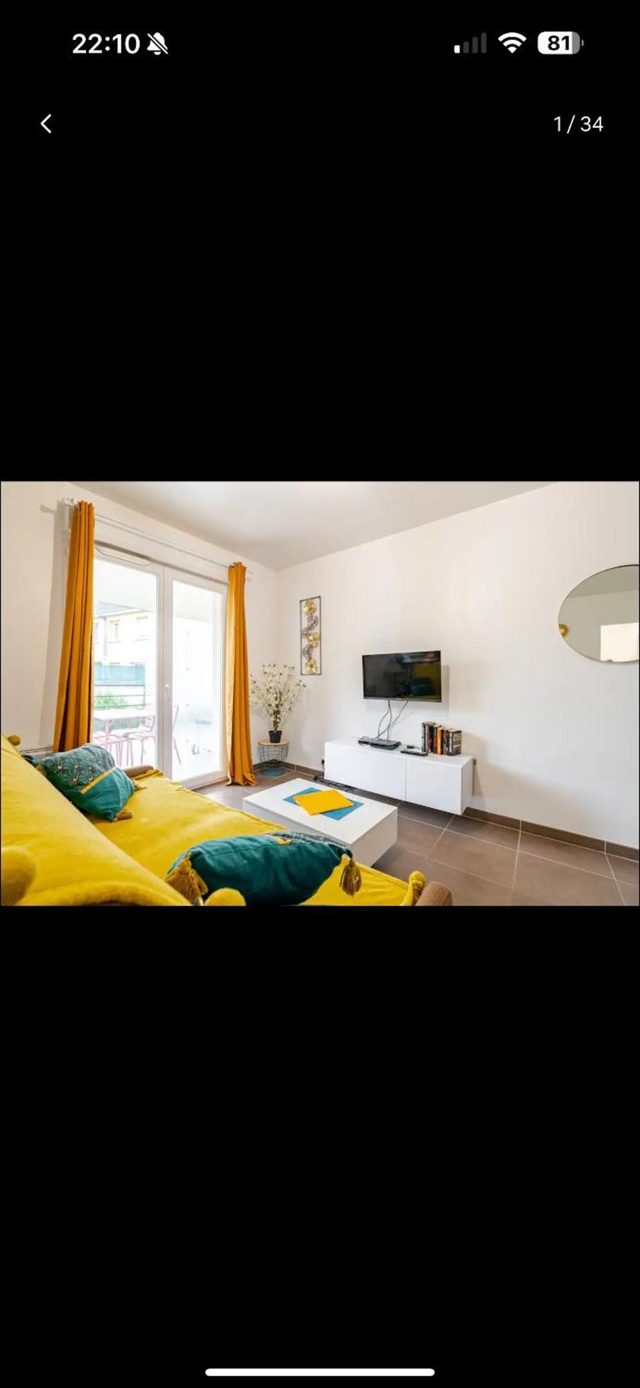 Proche Disney Et Paris - Studio Terrasse Et Parking Prive Montevrain Exterior photo